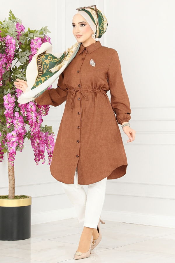 Modaselvim BIG SEASON DISCOUNT Tunic 3006KTR750 Brown