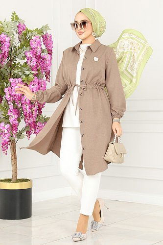 moda selvim Tunic 3006KTR750 Dark Vision - Thumbnail