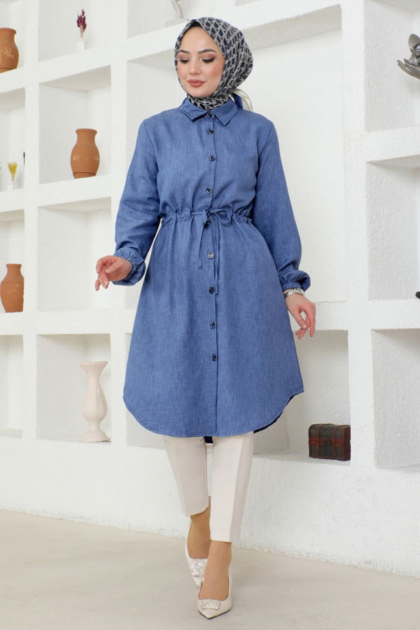 Modaselvim BIG SEASON DISCOUNT Tunic 3006KTR750 Indigo