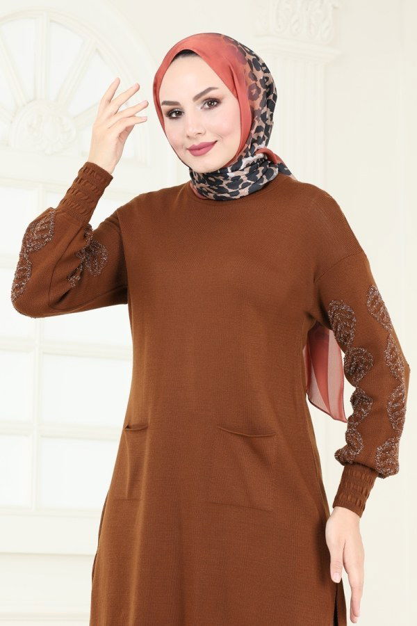 Tunic 3008AYD574 Brown - 3