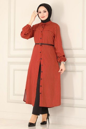 B.L.U. - Tunic 3011BLU797 Brick