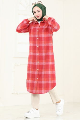 K.T.R. - Tunic 3036KTR750 Dark Red