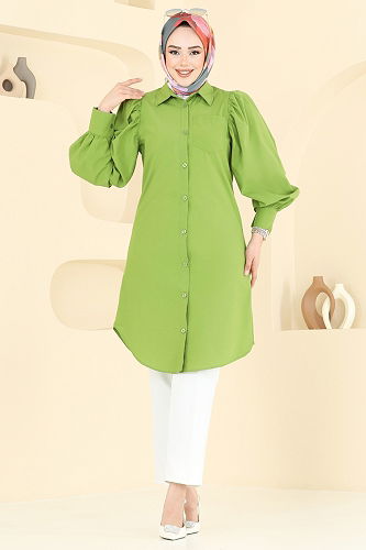 moda selvim Tunic 3039KTR750 Acid - Thumbnail