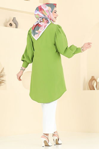 moda selvim بلوز فسفوري 3039KTR750 - Thumbnail