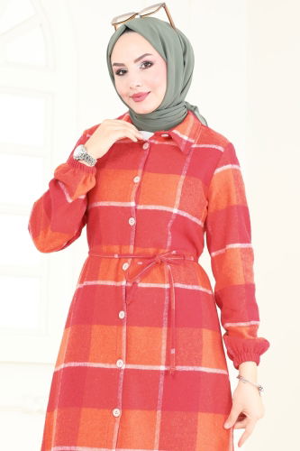 Tunic 3041KTR750 Red&Orange - 4