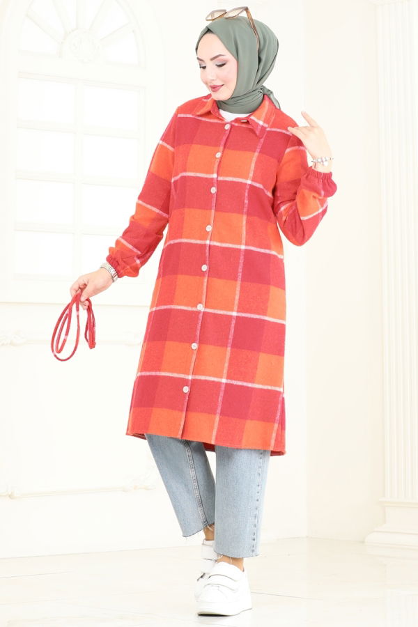 Tunic 3041KTR750 Red&Orange - 3