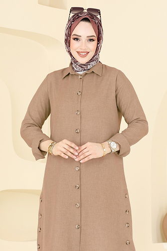 moda selvim بلوز لاتيه 3047KTR750 - Thumbnail