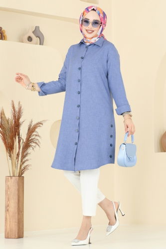 K.T.R. - Tunic 3047KTR750 Light Indigo