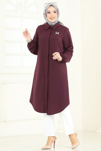 moda selvim بلوز توتي 3052KTR750 - Thumbnail