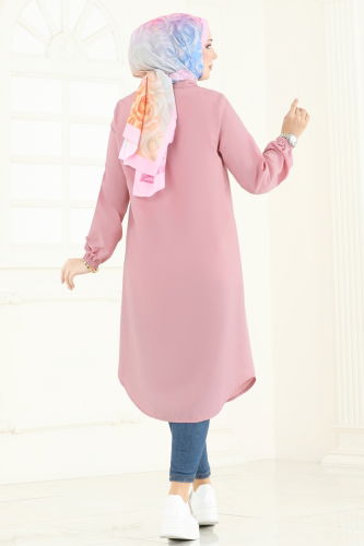 moda selvim Tunic 3052KTR750 Powder - Thumbnail