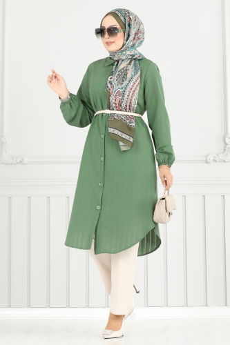 K.T.R. - Tunic 3054KTR750 Mold Green