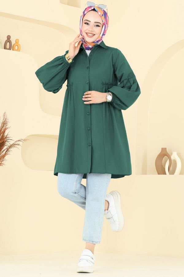 Modaselvim Tunic Tunic 3055KTR750 Emerald