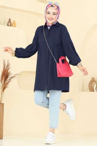 K.T.R. - Tunic 3055KTR750 Light Navy Blue