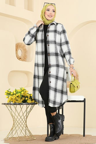 moda selvim بلوز سكري 3068KTR750 - Thumbnail