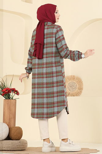 moda selvim Tunic 3068KTR750 Mint - Thumbnail