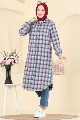 K.T.R. - Tunic 3068KTR750 Navy Blue&Ecru