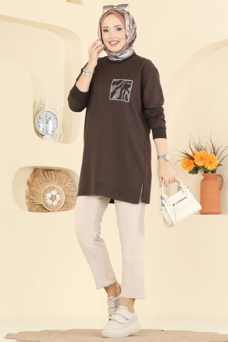 O.Z.N. - Tunic 306OZN1046 Brown