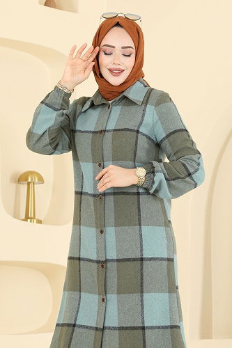 moda selvim Tunic 3070KTR750 Mint - Thumbnail