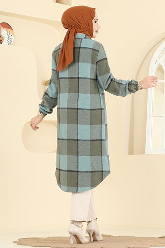 moda selvim Tunic 3070KTR750 Mint - Thumbnail