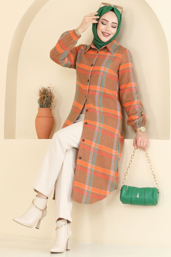 Modaselvim Tunic Tunic 3070KTR750 Oranj
