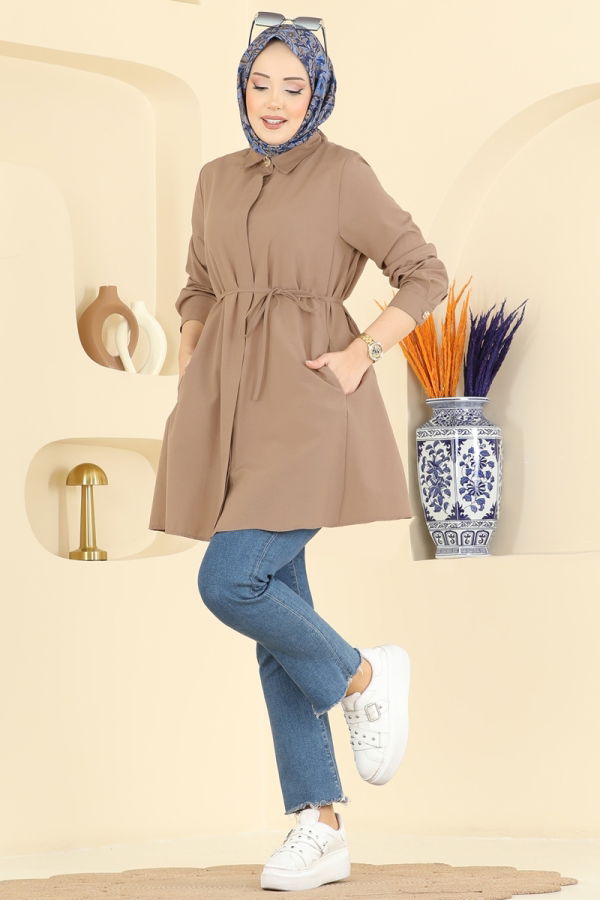 Modaselvim Tunic Tunic 3077KTR750 Latte