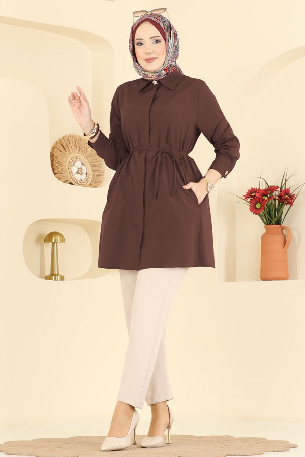 Modaselvim Tunic Tunic 3077KTR750 Light Brown