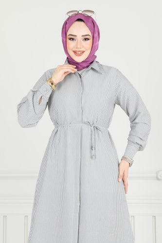 moda selvim بلوز أسود 3106HBS856 - Thumbnail