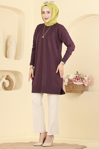 moda selvim بلوز توتي 3190NVX1208 - Thumbnail