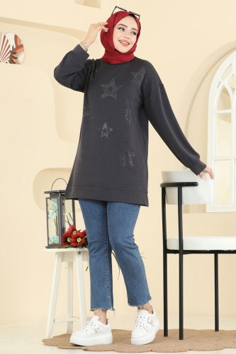 H.B.S. - Tunic 3225HBS856 Anthracite
