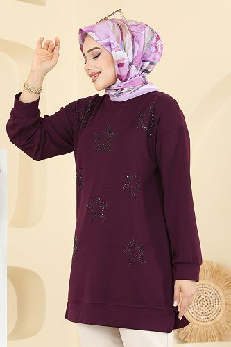 moda selvim بلوز توتي 3225HBS856 - Thumbnail