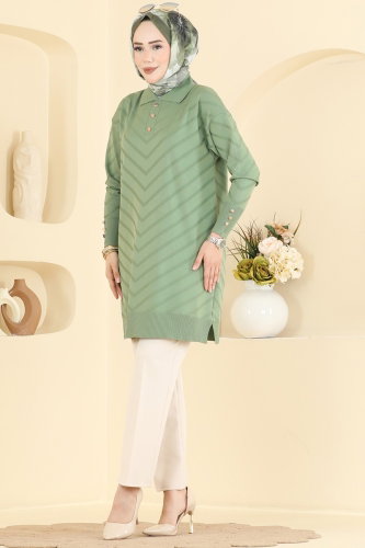 N.V.X. - Tunic 3304NVX1208 Almond Green