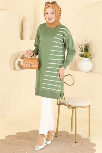 N.V.X. - Tunic 3314NVX1208 Almond Green