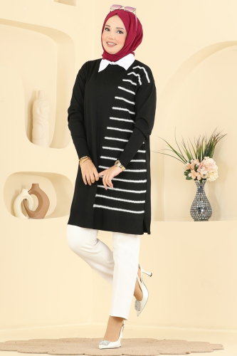 Tunic 3314NVX1208 Black - Moda Selvim