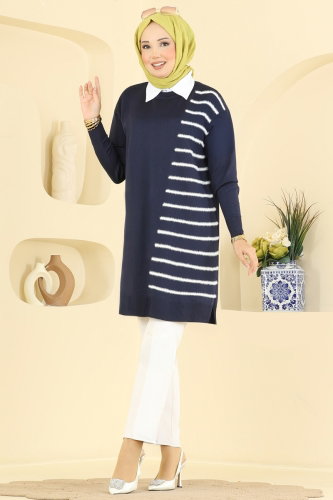 N.V.X. - Tunic 3314NVX1208 Navy Blue