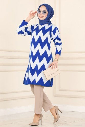 M.T. - Tunic 352MT581 Saxe