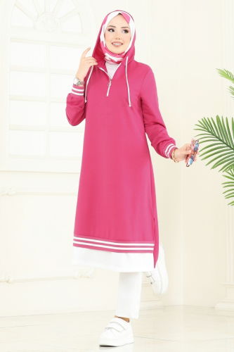 D.V.L. - Tunic 399DVL817 Fuchsia