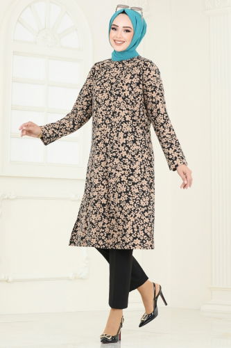 P.R.M. - Tunic 4031PM271 Pattern 3 Black