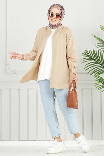 moda selvim Tunic 4033TEG847 Vision - Thumbnail