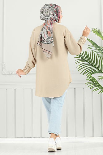 moda selvim Tunic 4033TEG847 Vision - Thumbnail