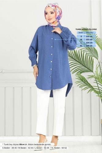 MRV T.G.E. - Tunic 4033TGE913-M Indigo