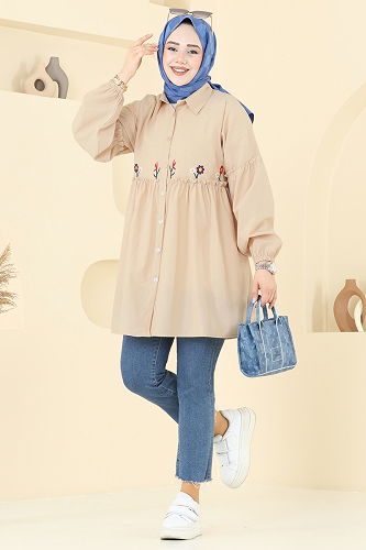 moda selvim Tunic 4060ASN888 Vision - Thumbnail