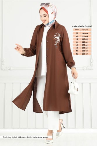 MRV P.M. - Tunic 4095PM1063-M Brown