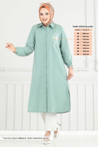 MRV P.M. - Tunic 4095PM1063-M Light Mint