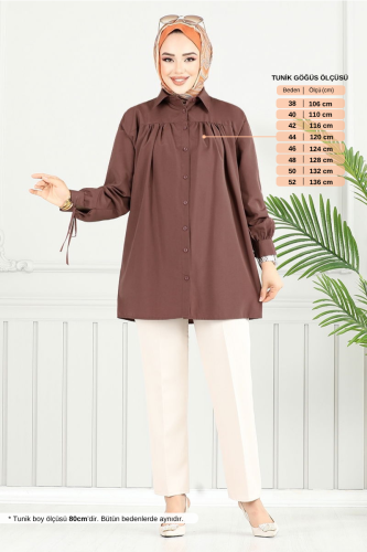 MRV P.M. - Tunic 4101PM1063-M Brown
