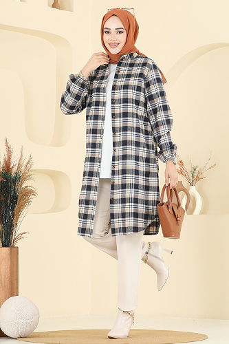 moda selvim Tunic 4123PM271 Vision - Thumbnail