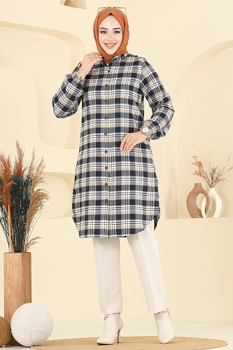 moda selvim Tunic 4123PM271 Vision - Thumbnail