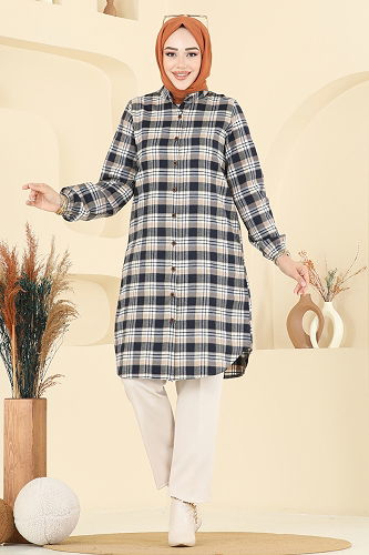 moda selvim Tunic 4123PM271 Vision - Thumbnail