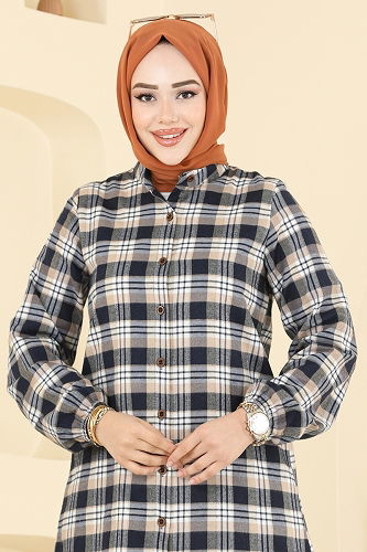 moda selvim Tunic 4123PM271 Vision - Thumbnail