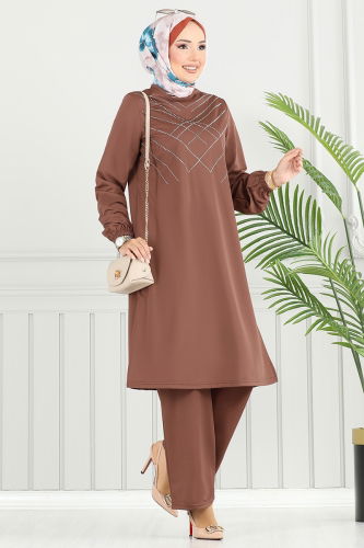 MRV D.V.L. - طقم بني 430DVL897-M