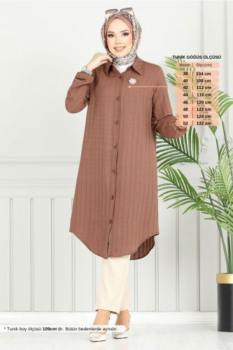 MRV K.T.R. - Tunic 4448KTR927-M Brown